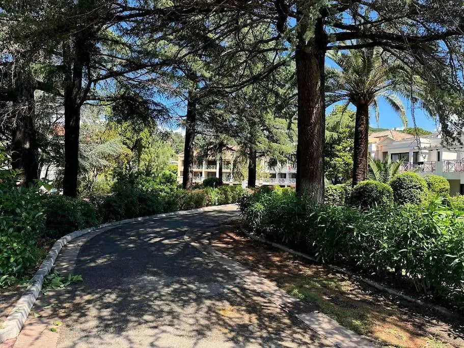 4 People With Pool Tennis Parking Air Cond Cannes Apartment